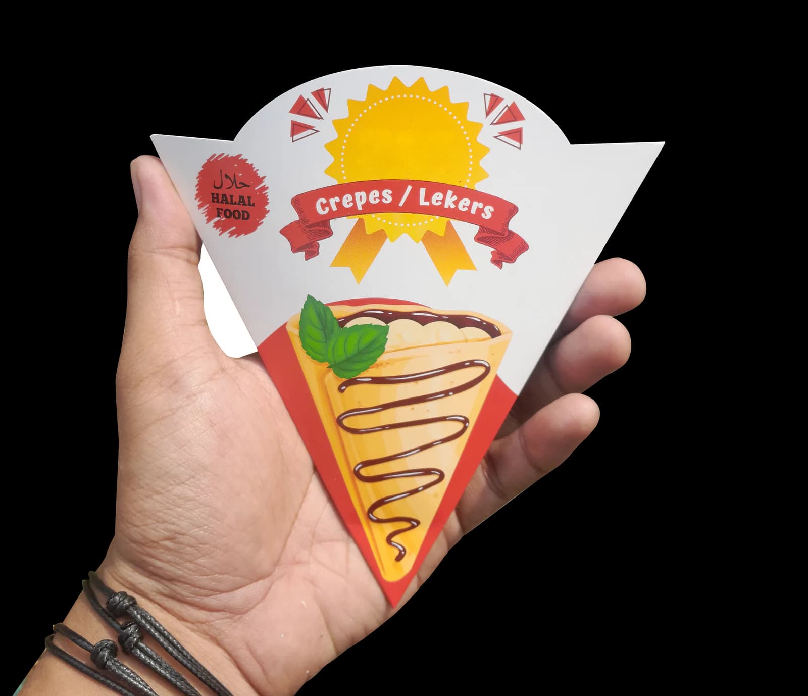 Kemasan Crepes Merah Putih